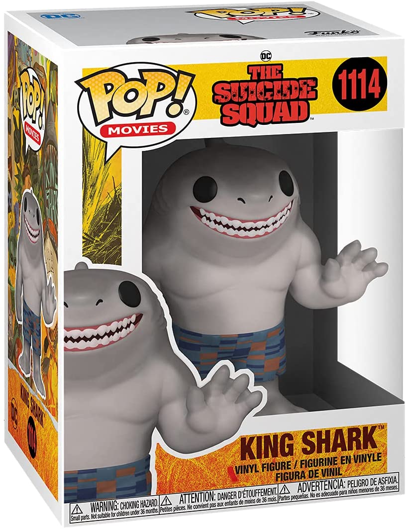Pop DC Heroes The Suicide Squad 3.75 Inch Action Figure - King Shark #1114
