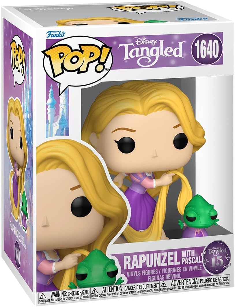 Pop Disney Tangled 3.75 Inch Action Figure - Rapunzel with Pascal #1640