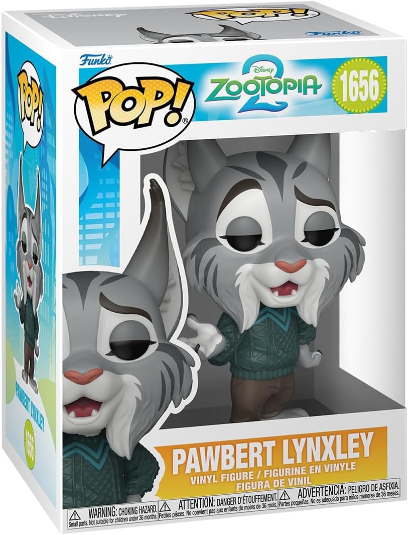 Pop Disney Zootopia 3.75 Inch Action Figure - Pawbert Lynxley #1656