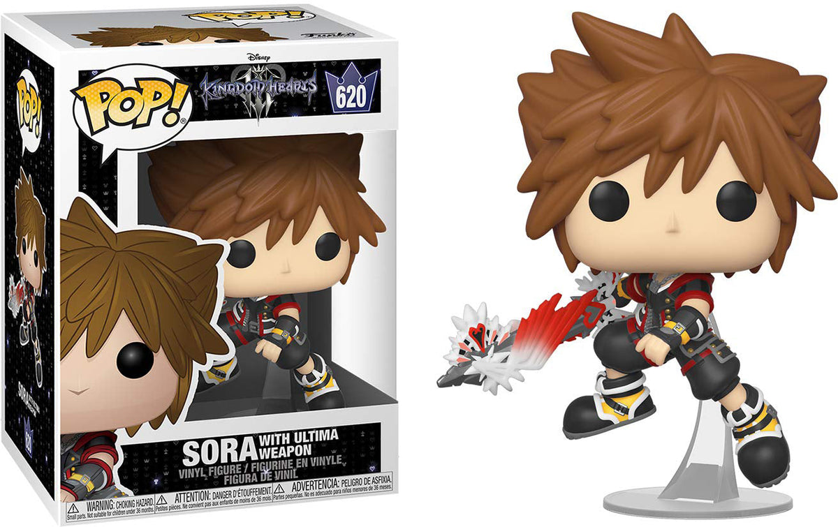 Pop Games 3.75 Inch Action Figure Kingdom Hearts - Sora With Ultima Weapon #620