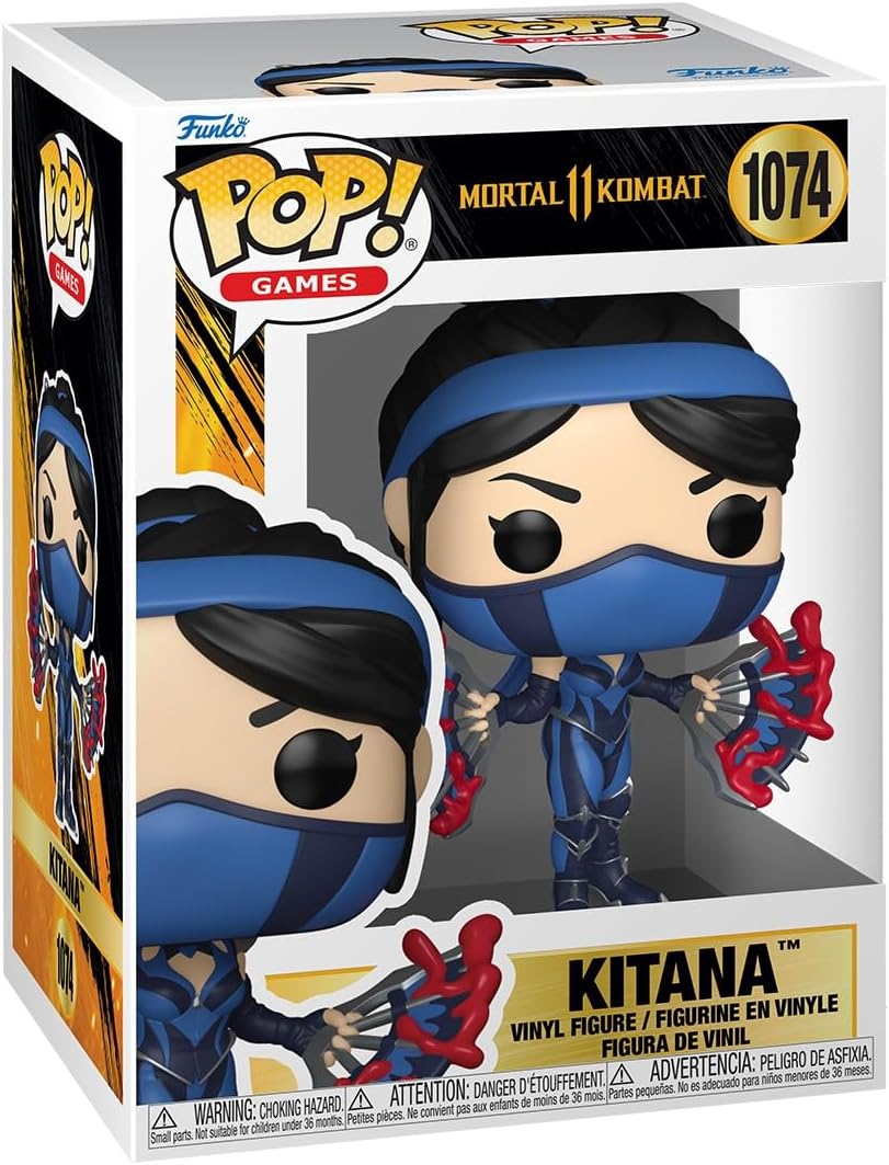 Pop Games Mortal Kombat 3.75 Inch Action Figure - Kitana #1074