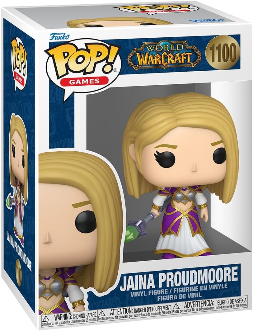 Pop Games World of Warcraft 3.75 Inch Action Figure - Jaina Proudmoore #1100