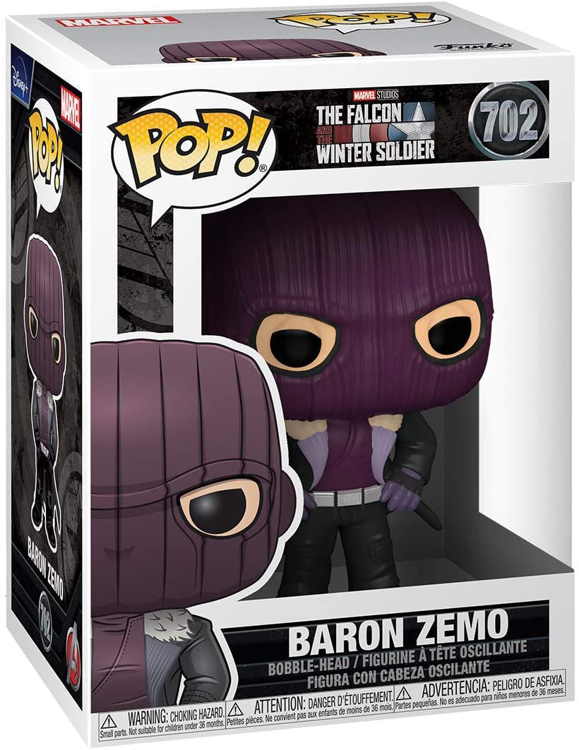 Pop Marvel The Falcon and The Winter Soldier 3.75 Inch Action Figure - Baron Zemo #702