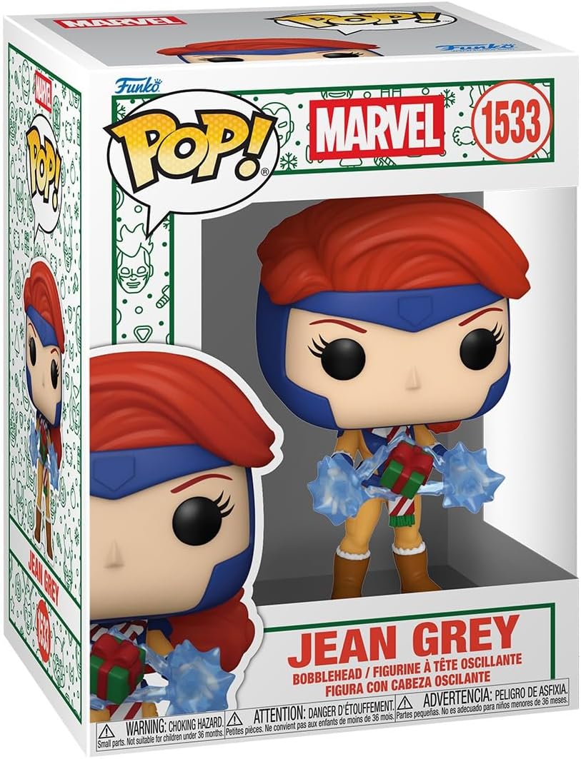 Pop Marvel X-Men 3.75 Inch Action Figure - Holiday Jean Grey #1533