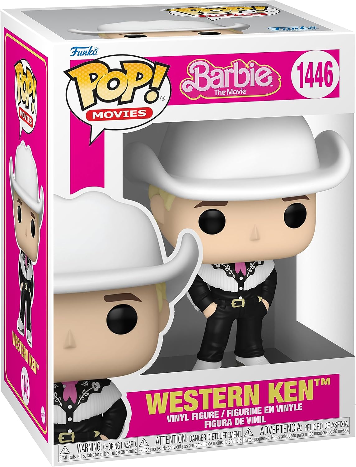 Pop Movies Barbie 3.75 Inch Action Figure - Western Ken #1446