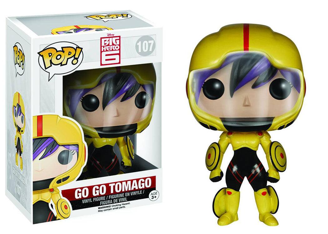 Pop Movies 3.75 Inch Action Figure Big Hero 6 - Go Go Tomago #107