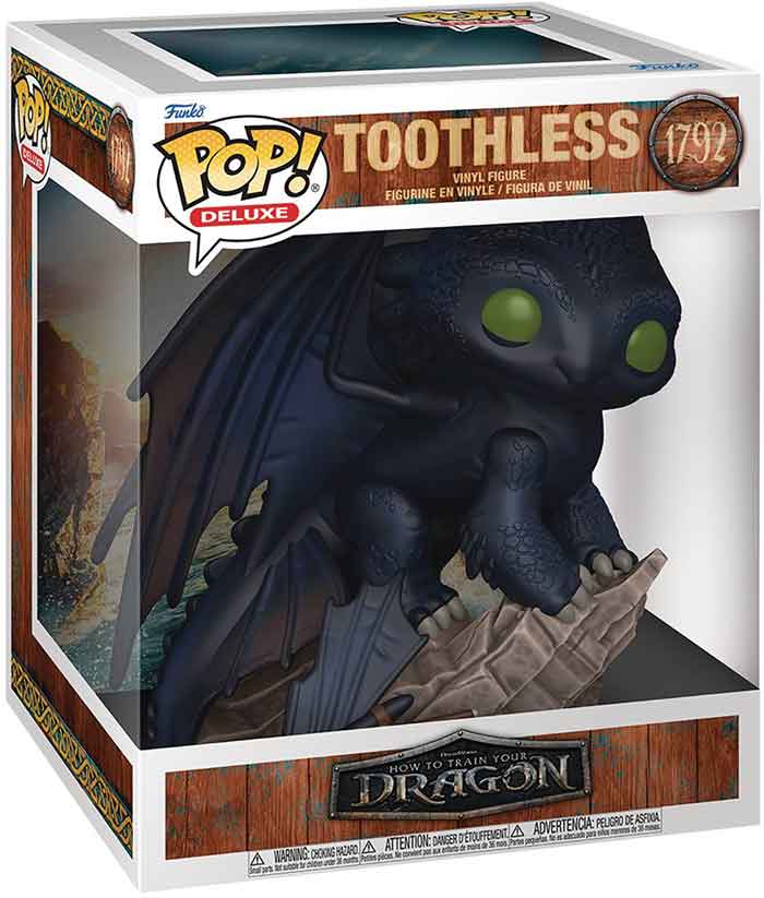 Pop Movies How To Train Your Dragon 6 Inch Action Figure Deluxe - Toothless #1792
