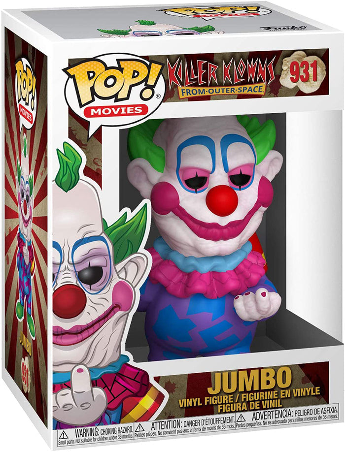 Pop Movies Killer Klowns From Outer Space 3.75 Inch Action Figure - Jumbo #931