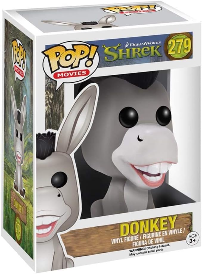 Pop Movies Shrek 3.75 Inch Action Figure - Donkey #279