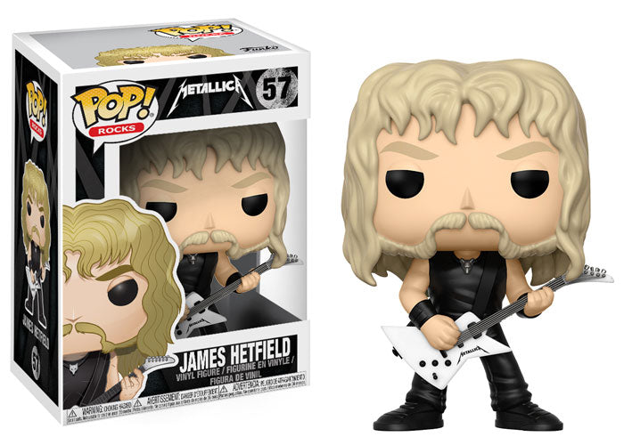 Pop Music 3.75 Inch Action Figure Metallica - James Hetfield #57