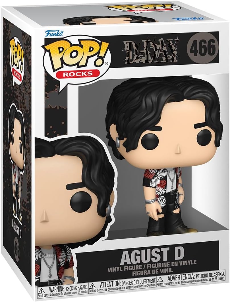 Pop Rocks BTS 3.75 Inch Action Figure - Agust D #466