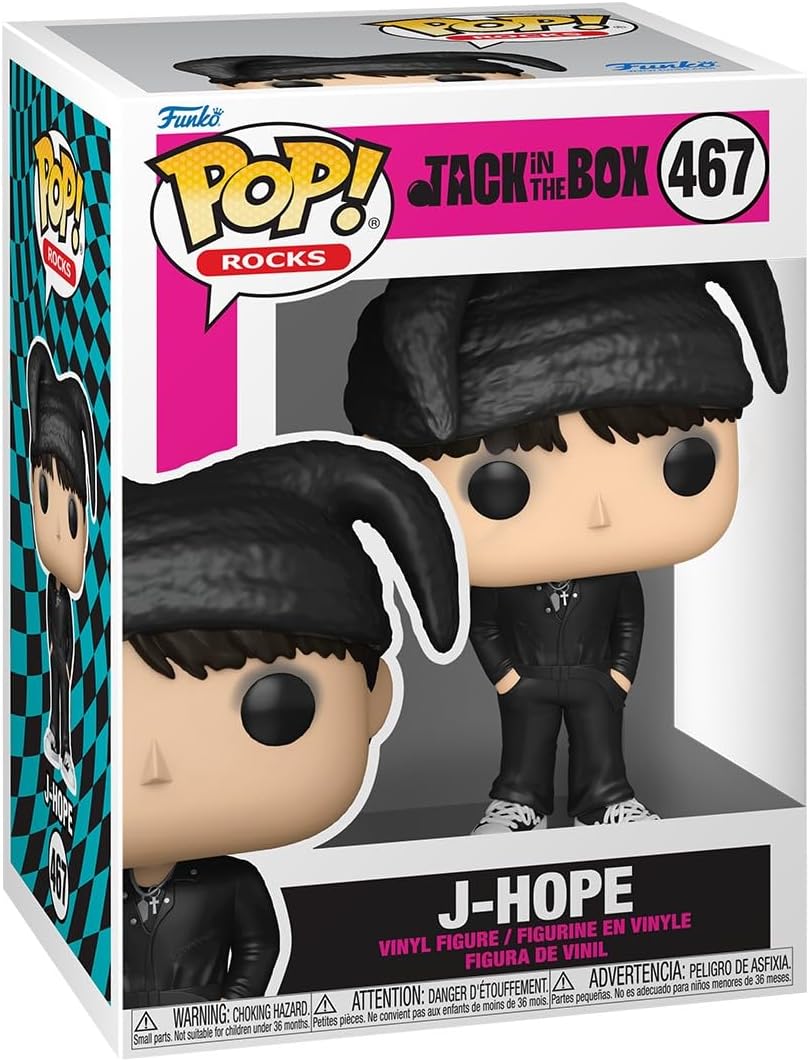 Pop Rocks BTS 3.75 Inch Action Figure - J-Hope #467