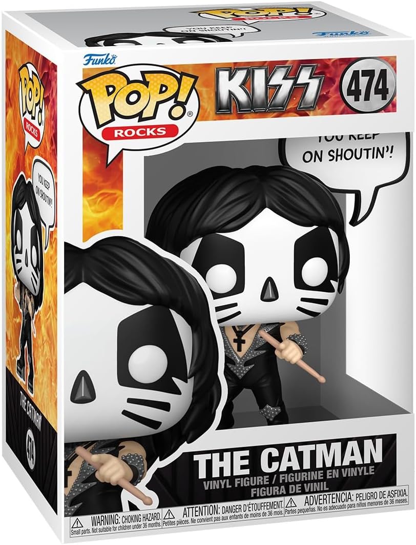 Pop Rocks KISS 3.75 Inch Action Figure - The Catman #474