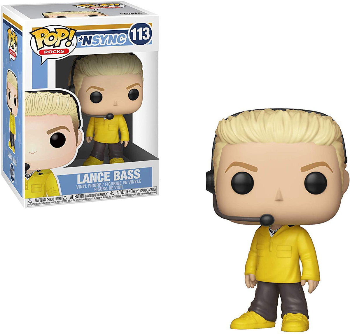 Pop Rocks 3.75 Inch Action Figure Nsync - Lance Bass #113