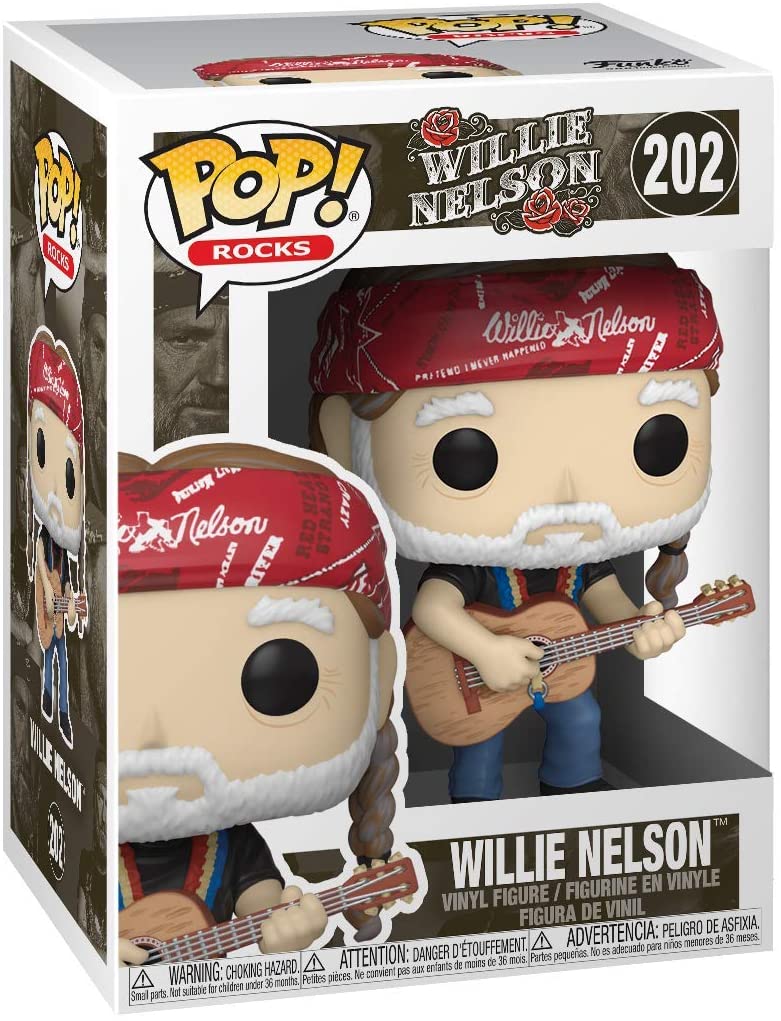 Pop Rocks Willie Nelson 3.75 Inch Action Figure - Willie Nelson #202