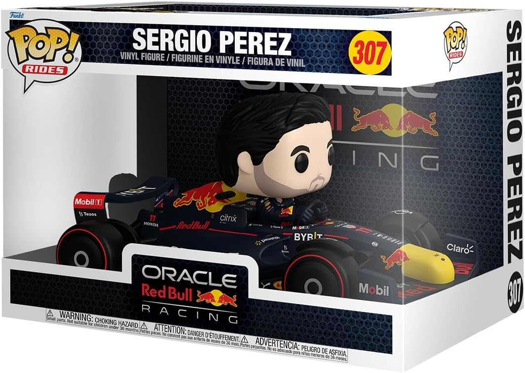 Pop Sports Formula 1 3.75 Inch Action Figure - Sergio Perez Red Bull F1 #307