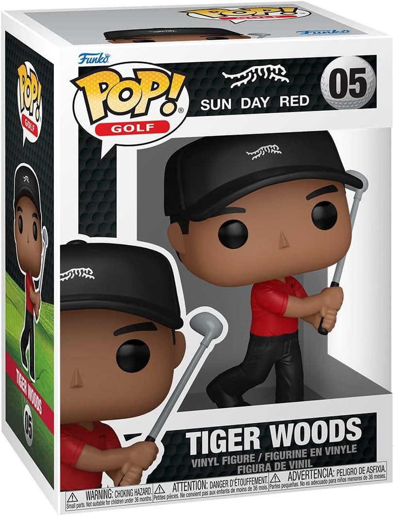 Pop Sports Golf 3.75 Inch Action Figure - Sunday Red Tiger Woods #05