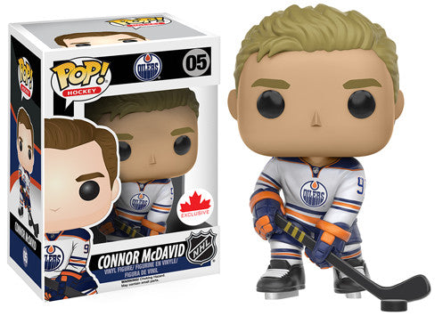Pop Sports 3.75 Inch Action Figure NHL Hockey - Connor McDavid White #05