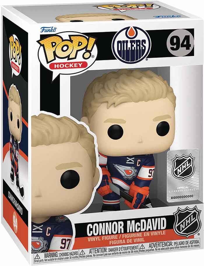 Pop Sports NHL Hockey 3.75 Inch Action Figure - Connor McDavid #94