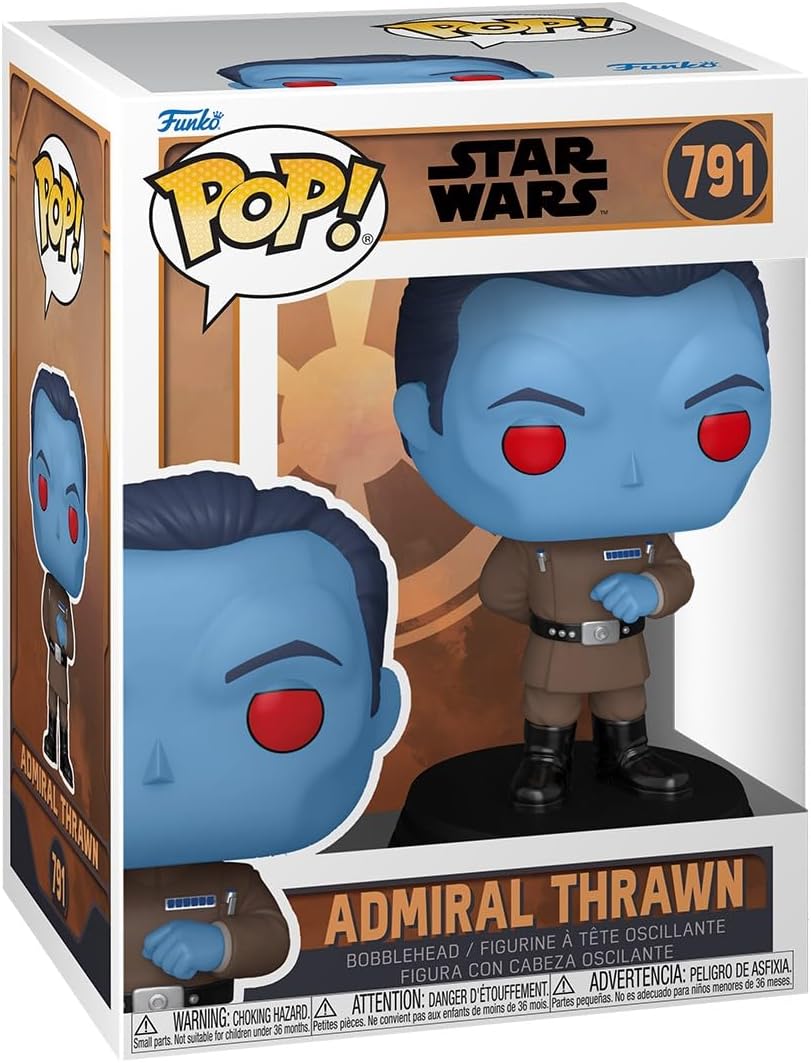 Pop Star Wars 3.75 Inch Action Figure - Admiral Thrawn #791