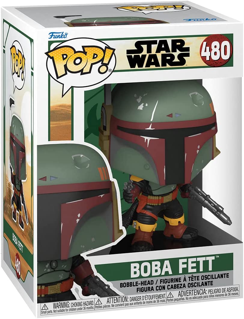 Pop Star Wars Book Of Boba Fett 3.75 Inch Action Figure - Boba Fett #480