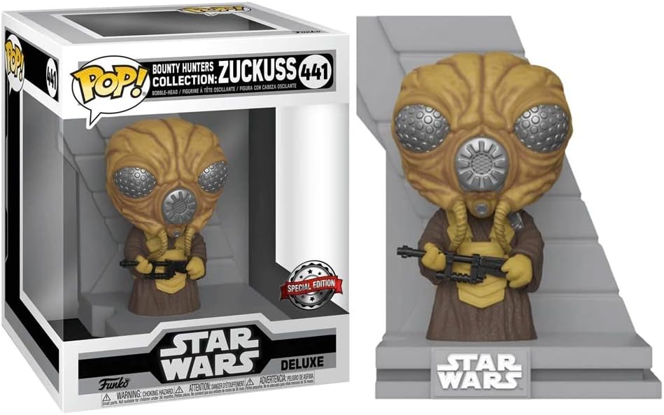 Pop Star Wars 3.75 Inch Action Figure Deluxe Exclusive - Zuckuss Bounty Hunters #441