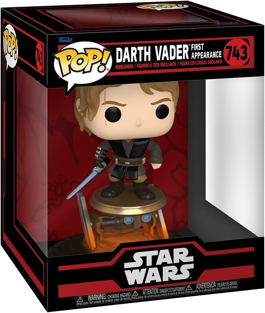 Pop Star Wars 3.75 Inch Action Figure Exclusive - Anakin Skywalker - Darth Vader - (First Appearance) #743