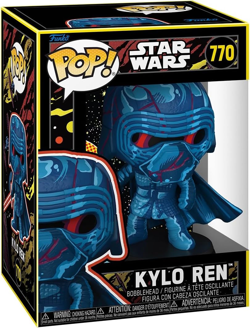Pop Star Wars 3.75 Inch Action Figure - Kylo Ren (Retro #770