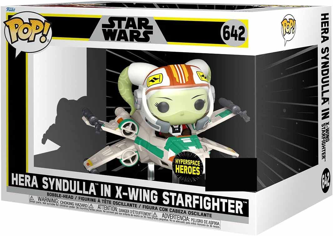 Pop Star Wars 3.75 Inch Action Figure Rides Exclusive - Hera Syndulla in X-Wing #642
