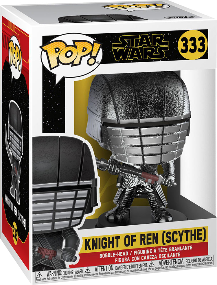 Pop Star Wars 3.75 Inch Action Figure Rise Of Skywalker - Knight Of Ren Scythe #333