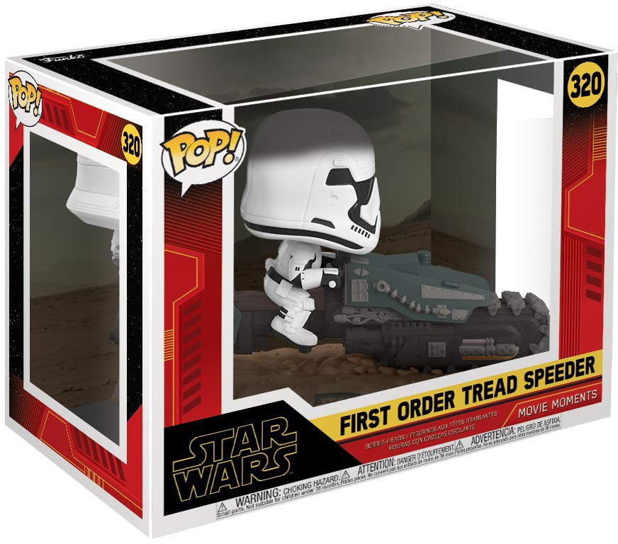 Pop Star Wars 3.75 Inch Action Figure Star Wars Rise Of Skywalker - First Order Tread Speeder #320