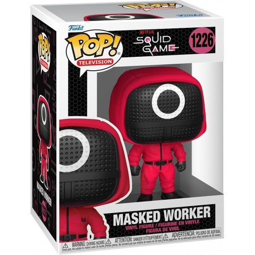 Pop Television Squid Game 3.75 Inch Action Figure - Masked Worker #1226