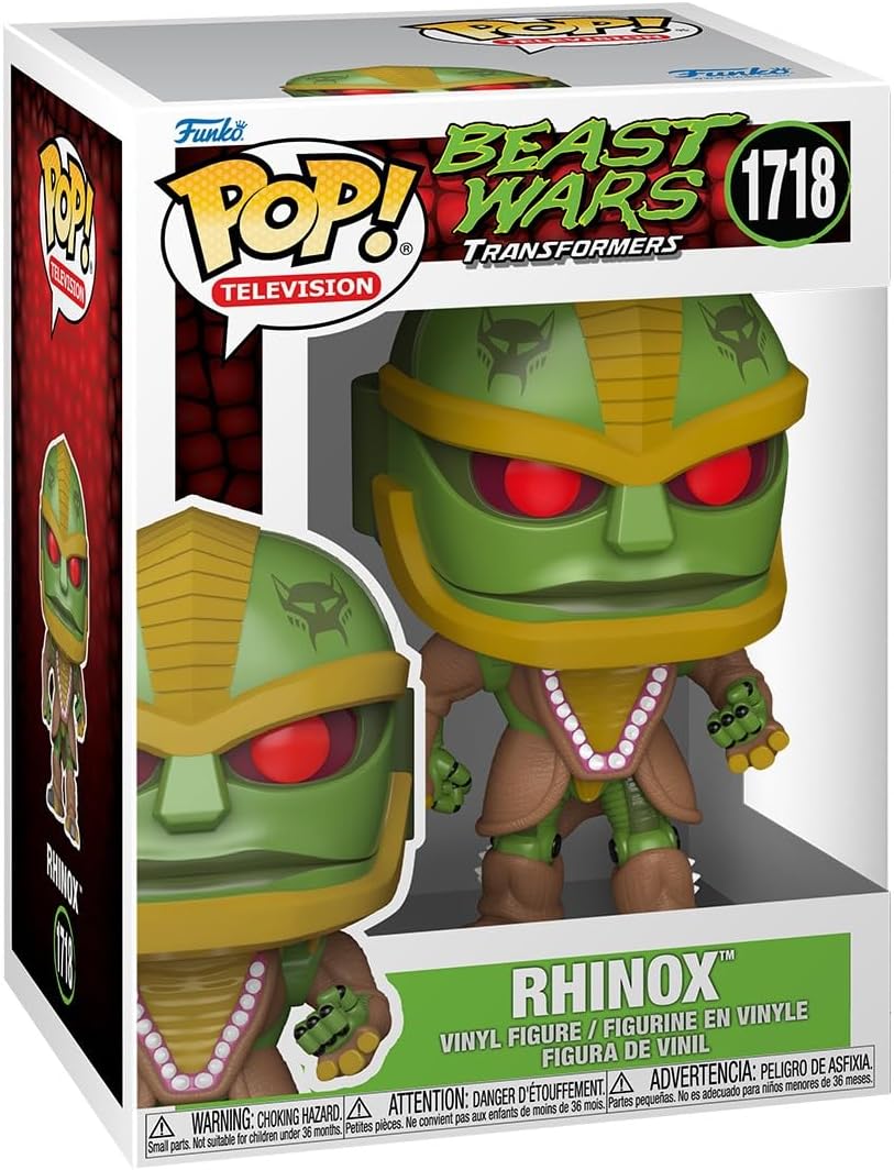 Pop Television Transformers Beast Wars 3.75 Inch Action Figure - Rhinox #1718