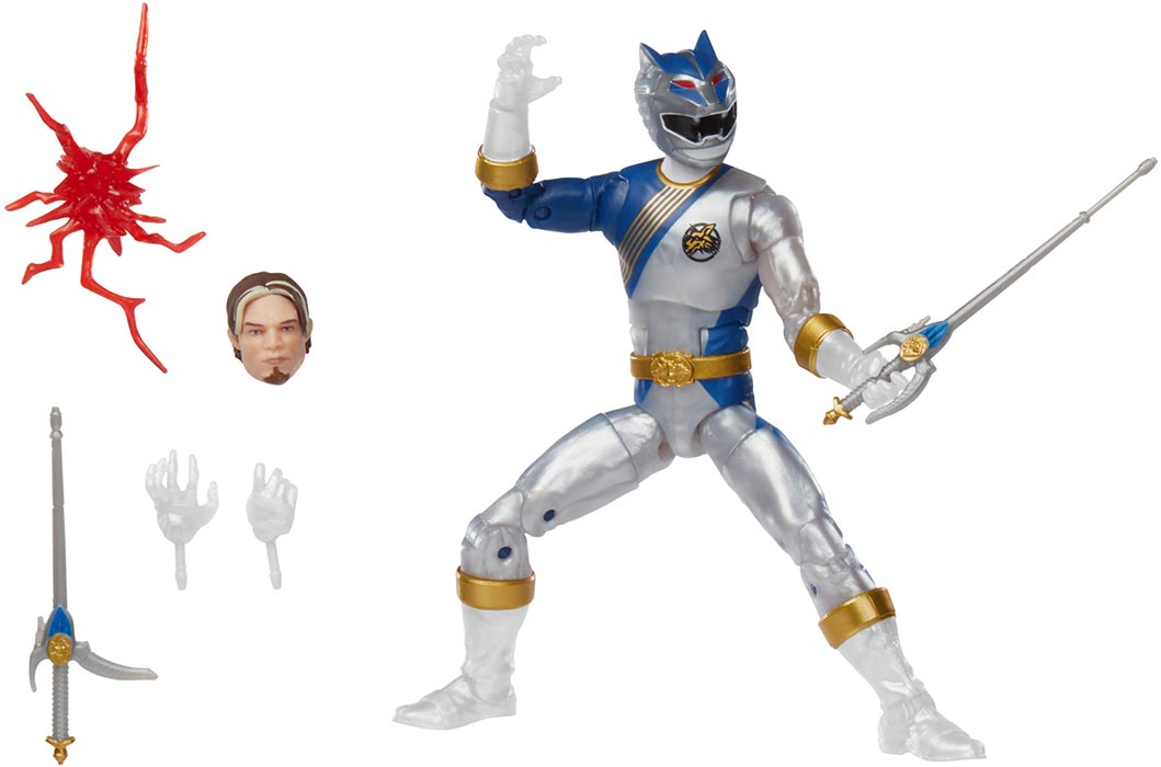 Power Rangers Lightning Collection 6 Inch Action Figure Wave 11 - Wild Force Lunar Wolf Ranger