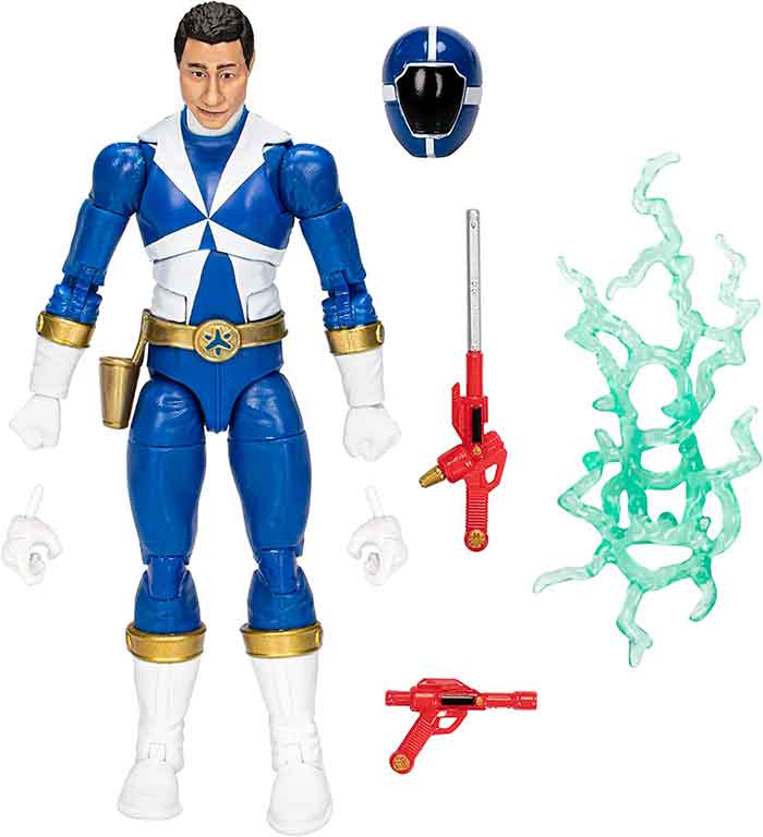 Power Rangers Lightning Collection 6 Inch Action Figure Wave 15 - Lightspeed Rescue Blue Ranger