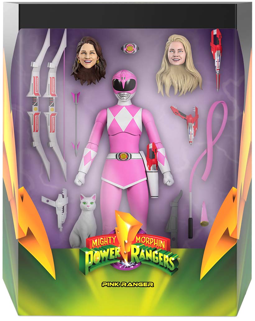 Power Rangers Mighty Morphin 7 Inch Action Figure Ultimates Wave 2 - Pink Ranger