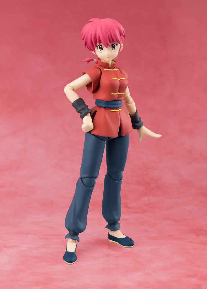Ranma1/2 6 Inch Action Figure S.H. Figuarts - Ranma (Female Version)