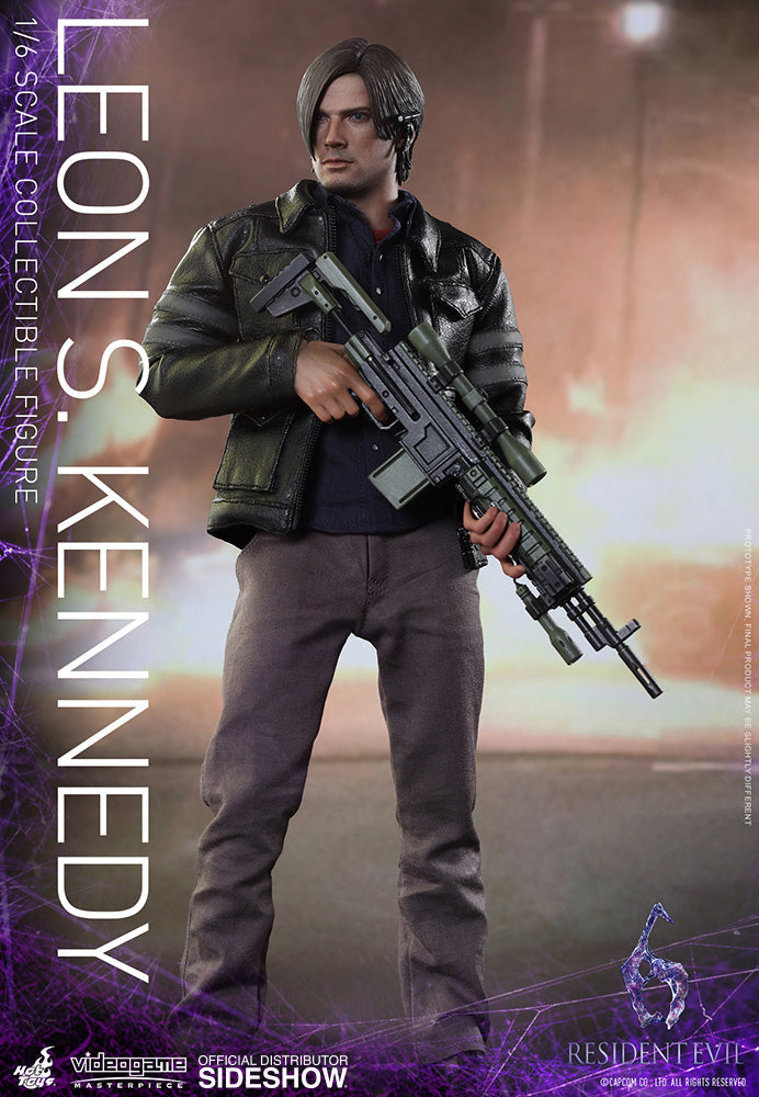Resident Evil 12 Inch Action Figure Movie Masterpiece 1/6 Scale Series - Leon S Kennedy Hot Toys 902750
