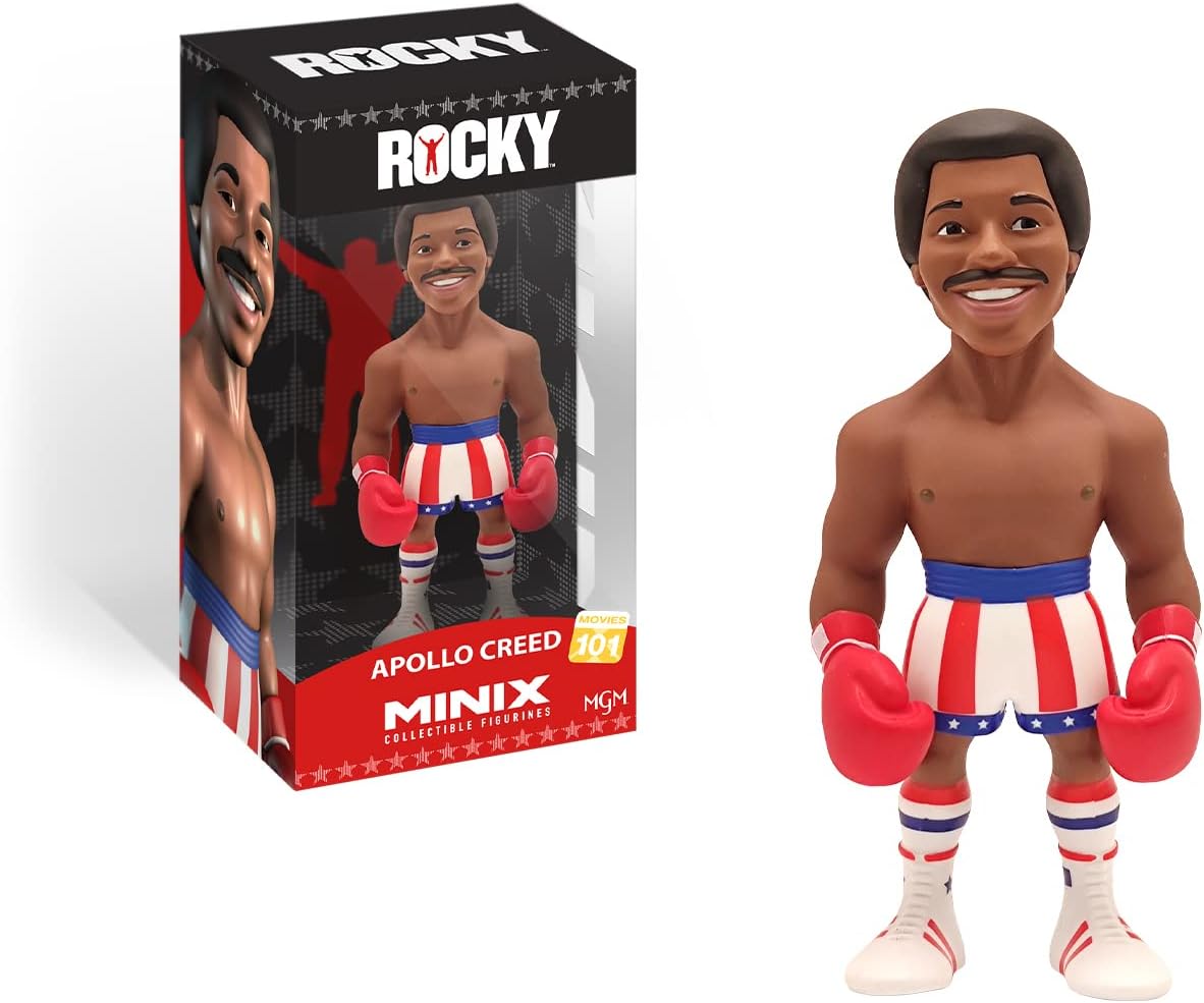 Rocky 5 Inch Action Figure Minix Collectible - Apollo Creed