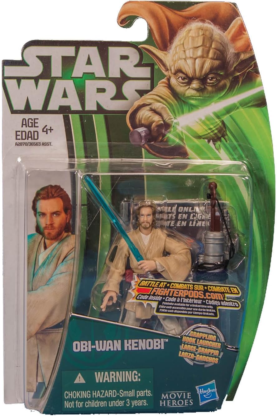 Star Wars Movie Heroes 3.75 Inch Action Figure - Obi-Wan Kenobi