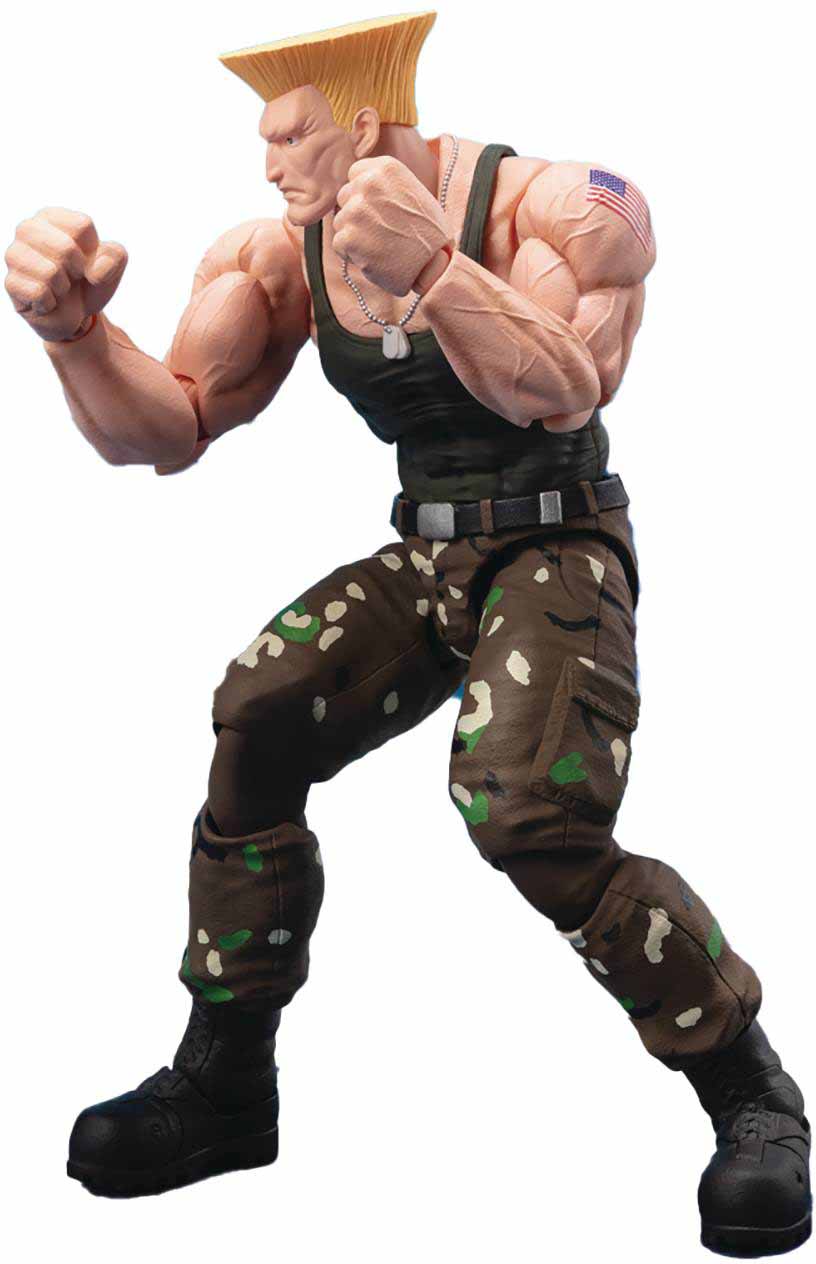 Street Fighter 5 Inch Action Figure S.H. Figuarts - Guile Outfit 2
