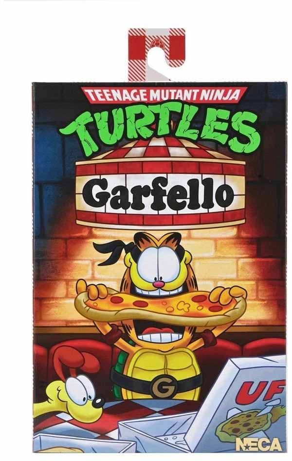 Teenage Mutant Ninja Turtles Garfield 3 Inch Action Figure Ultimate - Garfello & Odie