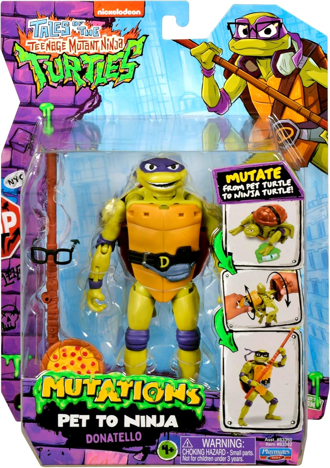 Teenage Mutant Ninja Turtles Mutations 6 Inch Action Figure - Donatello