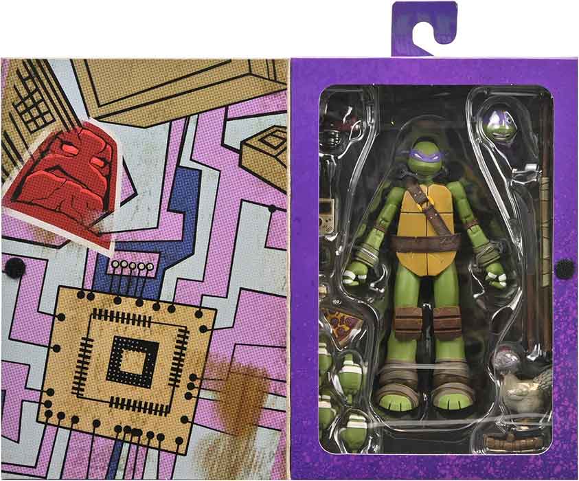 Teenage Mutant Ninja Turtles 7 Inch Action Figure Ultimate - Donatello 2012 Cartoon