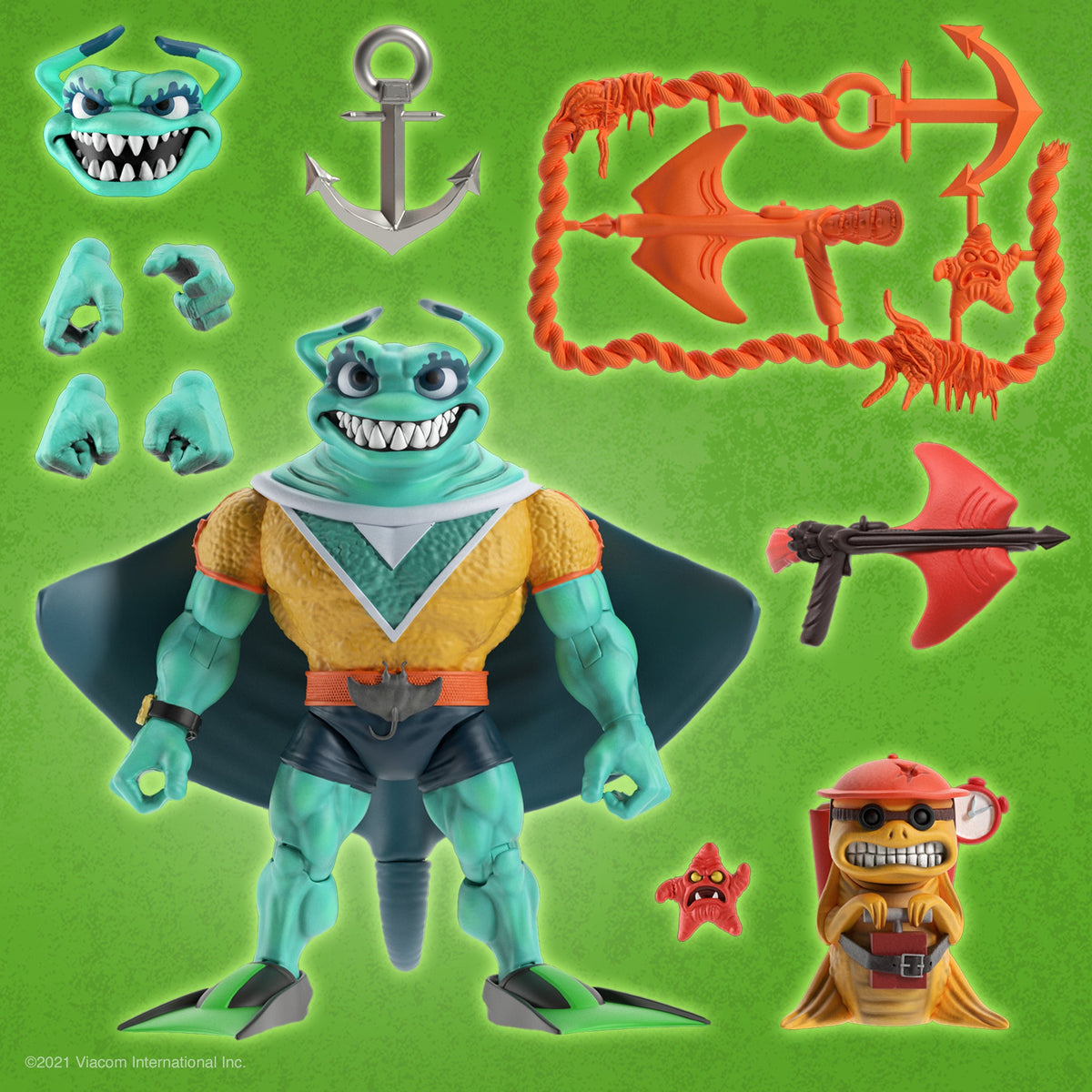 Teenage Mutant Ninja Turtles Ultimates 7 Inch Action Figure Wave 5 - Ray Fillet