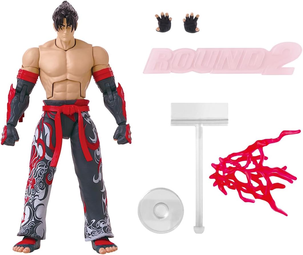 Tekken 6 Inch Action Figure Game Dimensions - Jin Kazama