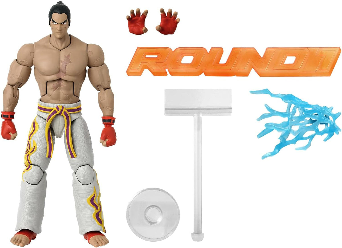 Tekken 6 Inch Action Figure Game Dimensions - Kazuya Mishima