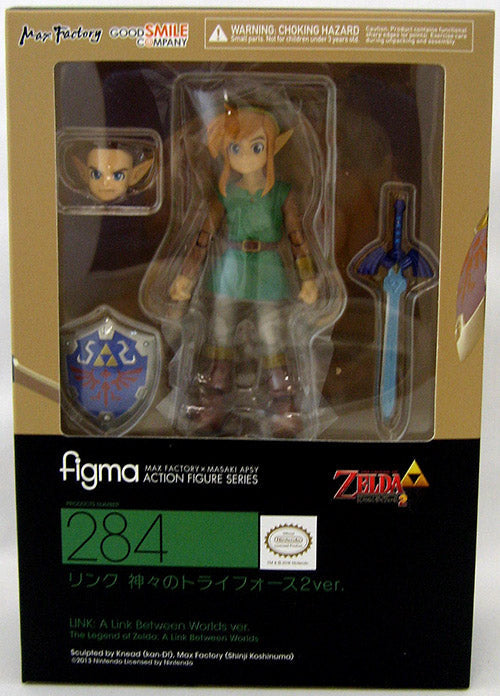 The Legend of Zelda: A Link Between Worlds 6 Inch Action Figure Figma Series - A Link Between Worlds Link