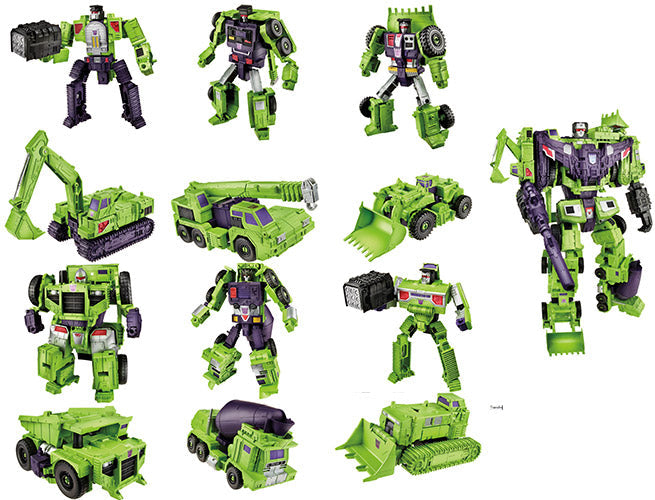 Transformers Generations Combiner Wars Action Figure Titan Class - Devastator (Sub-Standard Packaging)