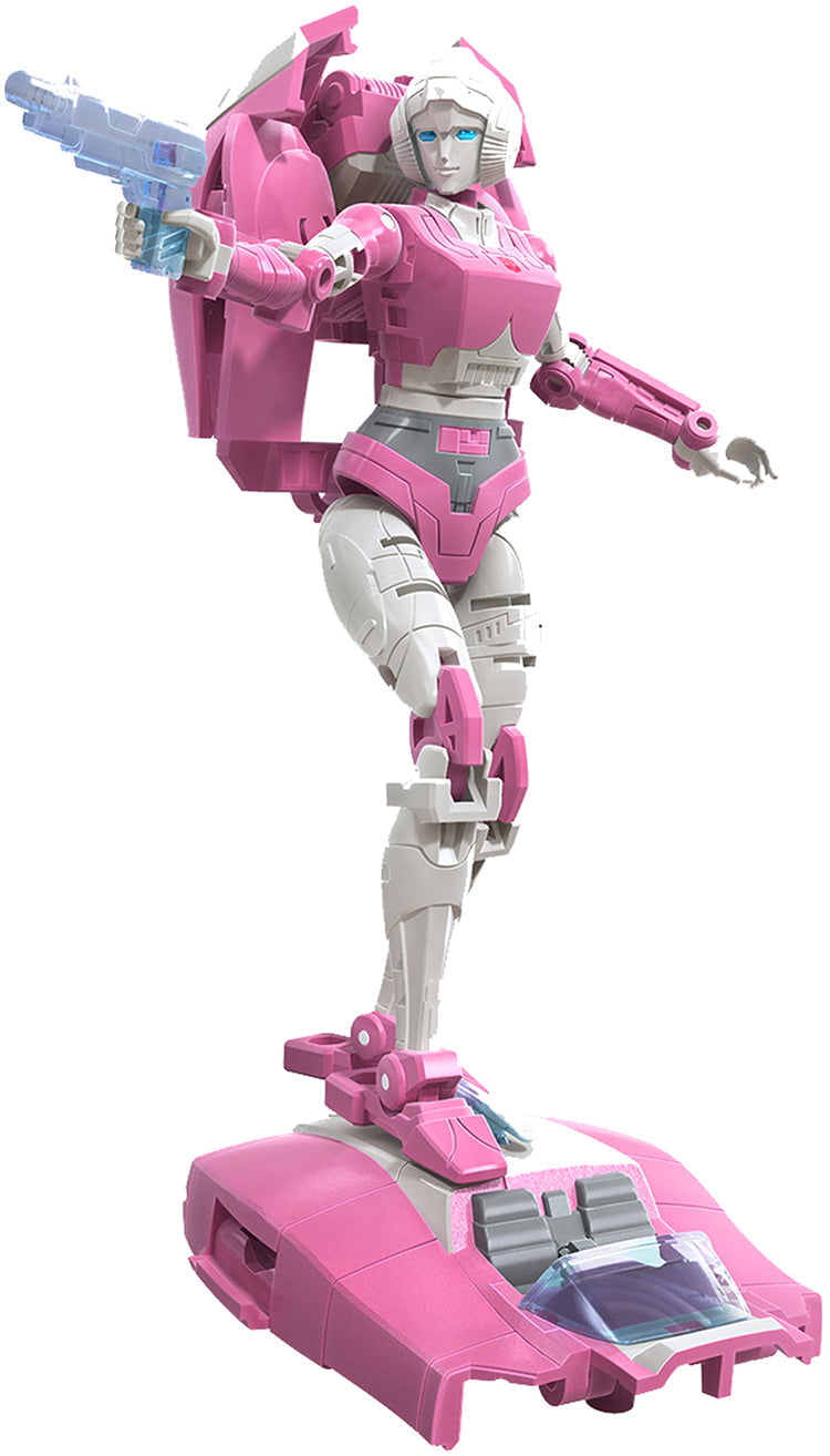 Transformers War For Cybertron Kingdom 6 Inch Action Figure Deluxe Class Wave 2 - Arcee (Refresh)